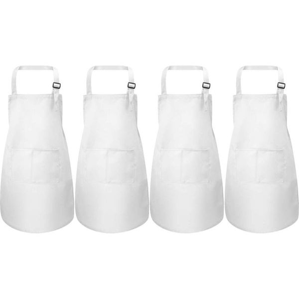 aprons 4-pack apron with pocket adjustable chef for cooking paint, kitchen baking clothing
aprons 4-pack apron with pocket adjustable chef for cooking paint, kitchen baking clothing