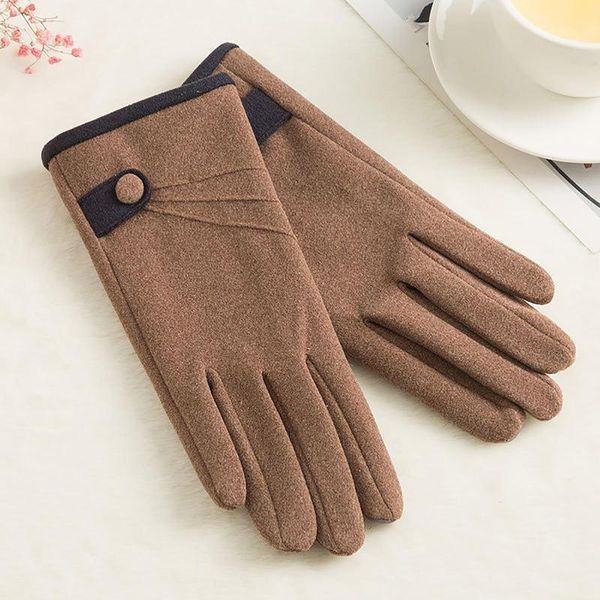 five fingers gloves women outdoor winter touch screen warm thicken full finger riding mittens, Blue;gray
five fingers gloves women outdoor winter touch screen warm thicken full finger riding mittens, Blue;gray