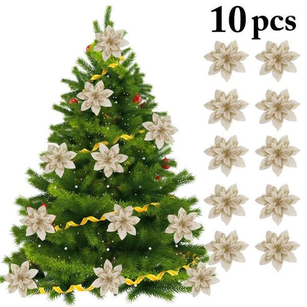 christmas decorations 10pcs artificial flowers for decoration glitter poinsettia fake diy home wedding flower head christmas1
christmas decorations 10pcs artificial flowers for decoration glitter poinsettia fake diy home wedding flower head christmas1