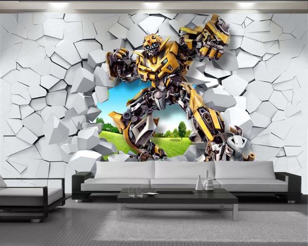 3d wallpaper through the wall cartoon robot 3d wallpaper living room bedroom children's room decoration 3d mural wallpaper
3d wallpaper through the wall cartoon robot 3d wallpaper living room bedroom children's room decoration 3d mural wallpaper