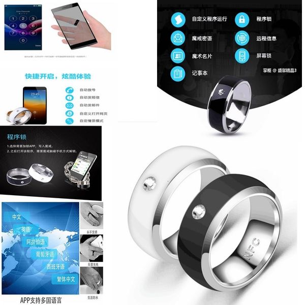 mobile access nfc smart label control fashion stainless steel ring, Silver
mobile access nfc smart label control fashion stainless steel ring, Silver