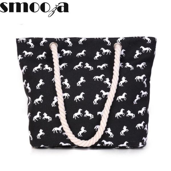 hbp smooza new women handbag canvas bag fashion female shoulder beach bag horse printing casual sling handbag shopping bags bolsa
hbp smooza new women handbag canvas bag fashion female shoulder beach bag horse printing casual sling handbag shopping bags bolsa