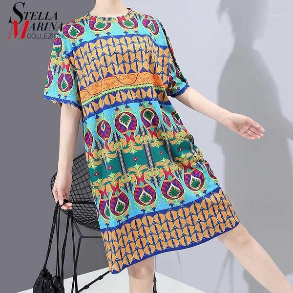 new 2020 women summer short sleeve midi dress geometrical pattern printed ladies plus size boho cute dress loose robe style 60051, Black;gray
new 2020 women summer short sleeve midi dress geometrical pattern printed ladies plus size boho cute dress loose robe style 60051, Black;gray