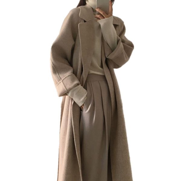 women's jackets coats spring autumn wool & blends coat overcoat turn-down collar solid color pockets woolen coat with beltx1016, Black;brown
women's jackets coats spring autumn wool & blends coat overcoat turn-down collar solid color pockets woolen coat with beltx1016, Black;brown