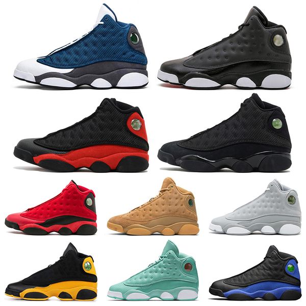 mens womens basketball shoes jumpman 13 13s designer black cat bred hyper royal wheat air trainers retro sports sneakers 36-47, White;red
mens womens basketball shoes jumpman 13 13s designer black cat bred hyper royal wheat air trainers retro sports sneakers 36-47, White;red