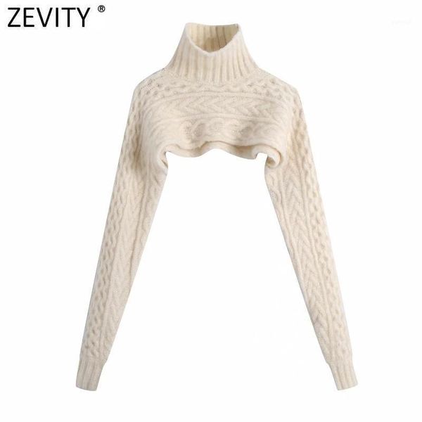 zevity new women turtleneck collar oversleeve knitting sweater female high street twist weave chic pullovers stylish s4851, White;black
zevity new women turtleneck collar oversleeve knitting sweater female high street twist weave chic pullovers stylish s4851, White;black