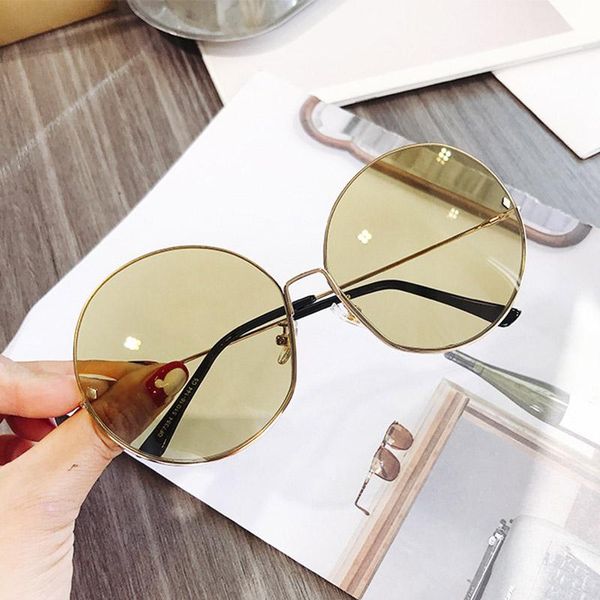 sunglasses trendy round oversized women 2021 sun eyewear metal rice circle glasses female green shades big, White;black
sunglasses trendy round oversized women 2021 sun eyewear metal rice circle glasses female green shades big, White;black