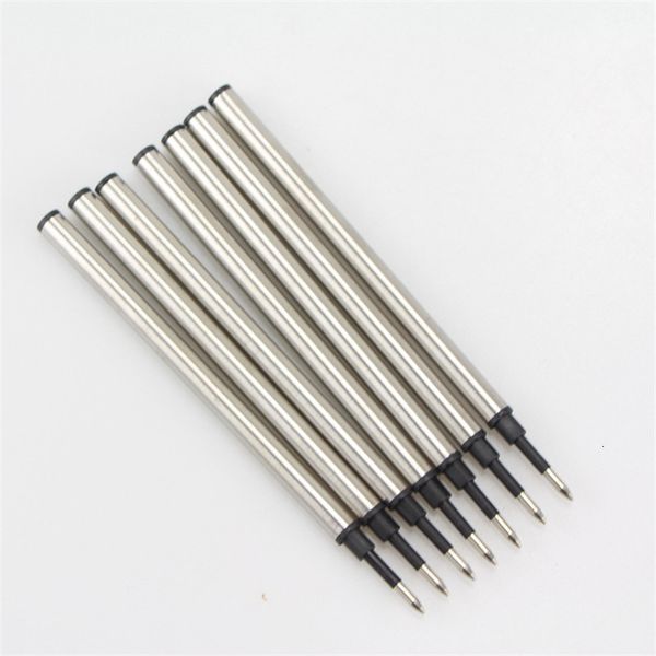 1 pcs 0.5mm ballpoint pen refills metal black ink color signature ball pen refill office school stationary supplies 03729, Blue;orange
1 pcs 0.5mm ballpoint pen refills metal black ink color signature ball pen refill office school stationary supplies 03729, Blue;orange