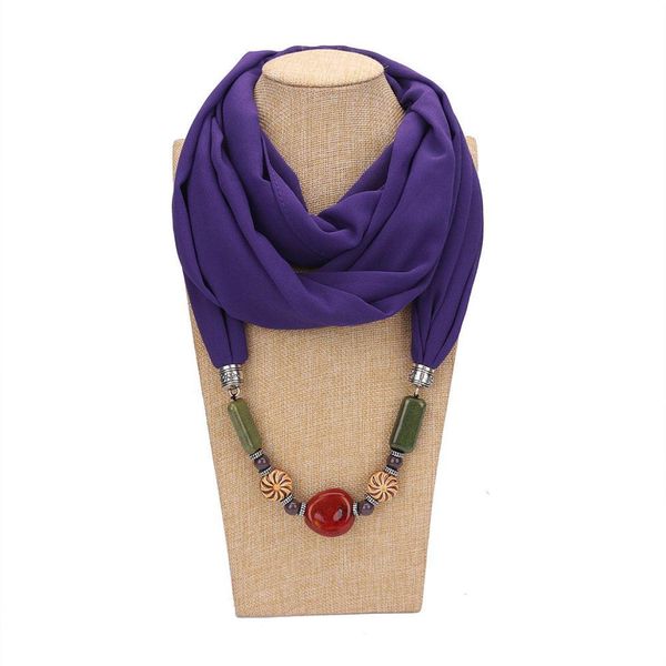 popular design chiffon scarf necklace women's dressing accessories made from a combination of scarves and ceramic alloy jewelry jllbtq, Blue;gray
popular design chiffon scarf necklace women's dressing accessories made from a combination of scarves and ceramic alloy jewelry jllbtq, Blue;gray