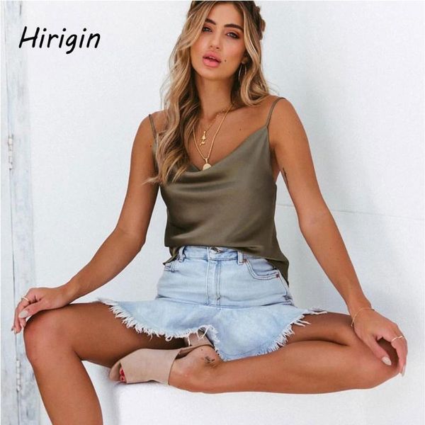 2020 women silk satin camis plain sleeveless strappy camisole vest tank tee summer costume casual fashion new ladies clothes1, Black;white
2020 women silk satin camis plain sleeveless strappy camisole vest tank tee summer costume casual fashion new ladies clothes1, Black;white