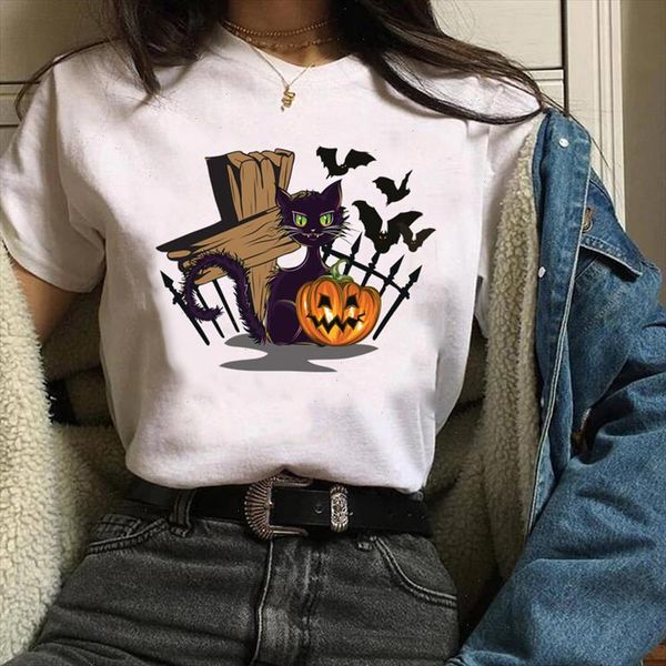 women print clothes cartoon cat but seaon 90s pumpkin autumn fall halloween lady tees female t shirt womens t shirt, White
women print clothes cartoon cat but seaon 90s pumpkin autumn fall halloween lady tees female t shirt womens t shirt, White