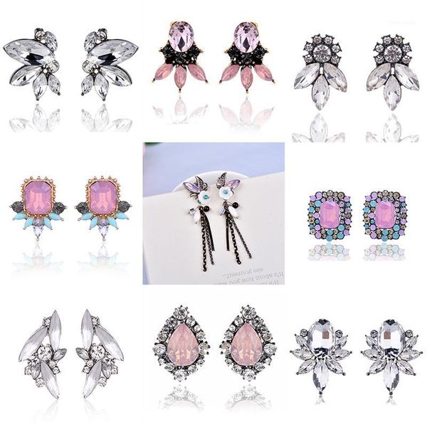 stud lubov beautiful flower statement crystal stone women earrings rhinestone inlaid gold color metal piercing earrings1, Golden;silver
stud lubov beautiful flower statement crystal stone women earrings rhinestone inlaid gold color metal piercing earrings1, Golden;silver