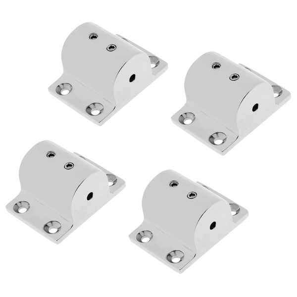 4 pieces heavy duty mirror polished 316 stainless steel boat hand rail fitting 1'' rectangular base
4 pieces heavy duty mirror polished 316 stainless steel boat hand rail fitting 1'' rectangular base