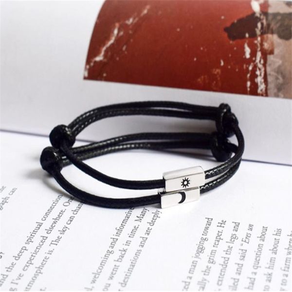 925 sterling zilveren paar klassieke zwart touw armbanden zwarte draad lijn zilveren lasieraden armbanden voor vrouwen mannen maan, Black
925 sterling zilveren paar klassieke zwart touw armbanden zwarte draad lijn zilveren lasieraden armbanden voor vrouwen mannen maan, Black