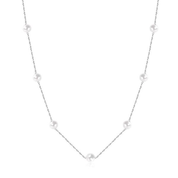 pearl necklace simple chains wedding fashion jewelry prom accessories temperament bohemian summer new gift wholesale, Silver
pearl necklace simple chains wedding fashion jewelry prom accessories temperament bohemian summer new gift wholesale, Silver