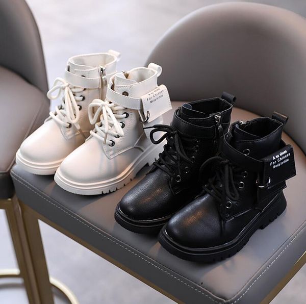 2020 autumn&winter boys girls martin baby pu leather short children fashion ankle snow boots kids sport shoes, Black 
2020 autumn&winter boys girls martin baby pu leather short children fashion ankle snow boots kids sport shoes, Black