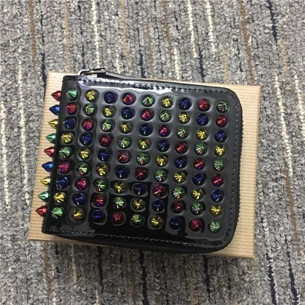 in fashion leather zipper square rivet wallet change multi-functional id card set banknote trend progressive rock retro casual men and women, Red;black
in fashion leather zipper square rivet wallet change multi-functional id card set banknote trend progressive rock retro casual men and women, Red;black