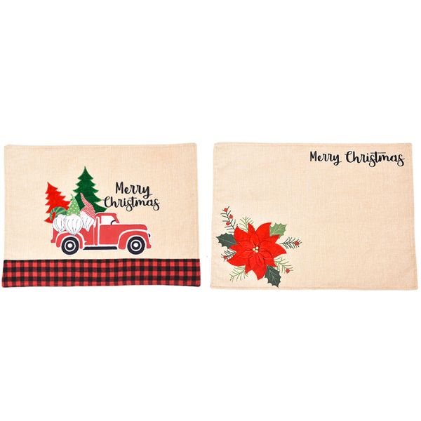 christmas holiday placemats embroidered xmas tree red truck flower heat resistant and washable kitchen table decoration jk2011ph
christmas holiday placemats embroidered xmas tree red truck flower heat resistant and washable kitchen table decoration jk2011ph
