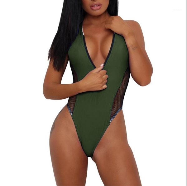 v zip neck womens swimwears panelled high waist fashion female beachwears ladies mesh one piece bikinis summer, White;black
v zip neck womens swimwears panelled high waist fashion female beachwears ladies mesh one piece bikinis summer, White;black