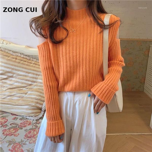 2021 knitted sweater turtleneck off shoulder pullovers sweater for women long sleeve female jumper black clothing thicken1, White;black
2021 knitted sweater turtleneck off shoulder pullovers sweater for women long sleeve female jumper black clothing thicken1, White;black