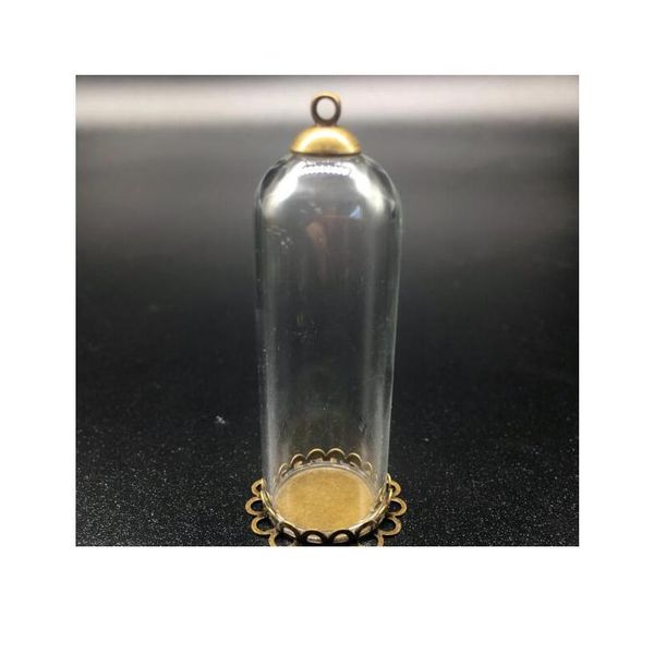 50sets 50*18mm clear glass bubble globe bronze plated lace tray 8mm beads cap set diy glass vials pendant jewelry bbybqw, Bronze;silver
50sets 50*18mm clear glass bubble globe bronze plated lace tray 8mm beads cap set diy glass vials pendant jewelry bbybqw, Bronze;silver