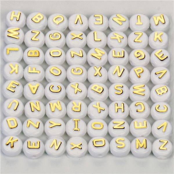 100 pcs acrylic spacer beads round white at random alphabet /letter pattern enamel about 10mm dia hole: 1.9mm y200730
100 pcs acrylic spacer beads round white at random alphabet /letter pattern enamel about 10mm dia hole: 1.9mm y200730