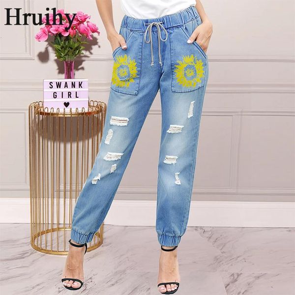 drawstring denim casual pants sunflower printing hole denim pants for women pocket fashion elastic waist pantalones de mujer, Black;white
drawstring denim casual pants sunflower printing hole denim pants for women pocket fashion elastic waist pantalones de mujer, Black;white