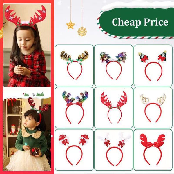 christmas decorations 2021 year headband hairpin santa claus snowman antler hairband children xms party hair accessories
christmas decorations 2021 year headband hairpin santa claus snowman antler hairband children xms party hair accessories