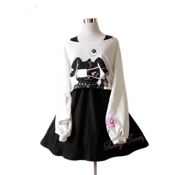 black dress teens girls 2 pcs suit sweet cotton dress short cute print long sleeves japanese lolita1, Black;red
black dress teens girls 2 pcs suit sweet cotton dress short cute print long sleeves japanese lolita1, Black;red