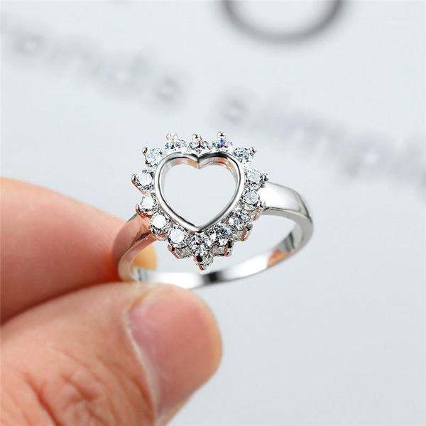 luxury female white crystal stone ring classic silver color thin engagement rings for women cute hollow love heart wedding ring1, Slivery;golden
luxury female white crystal stone ring classic silver color thin engagement rings for women cute hollow love heart wedding ring1, Slivery;golden