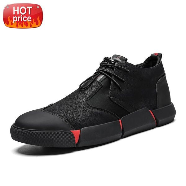 xpay 2020 new black men's leather casual shoes new brand fashion breathable sneakers fashion flats male shoes #mh3y
xpay 2020 new black men's leather casual shoes new brand fashion breathable sneakers fashion flats male shoes #mh3y