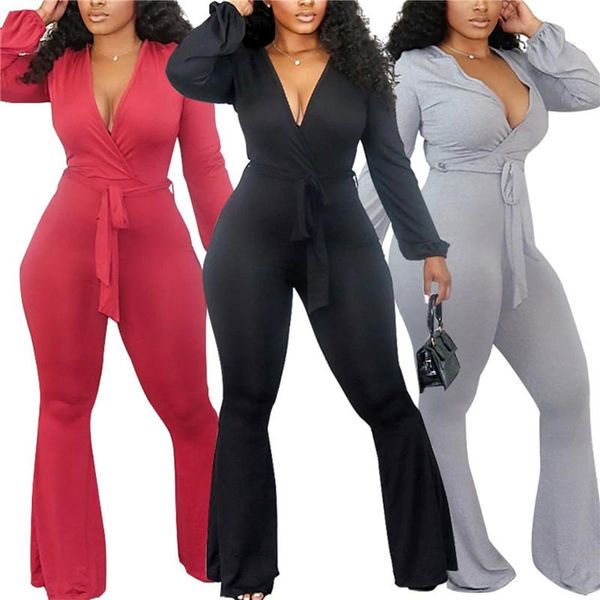 jumpsuits plus size overalls women v-neck long sleeve high waist rompers elegant lace-up party wide leg pants fall clothes 2020, Black;white
jumpsuits plus size overalls women v-neck long sleeve high waist rompers elegant lace-up party wide leg pants fall clothes 2020, Black;white