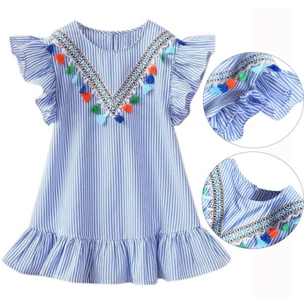 summer girls tassel flying sleeve dresses stripe cute kids party dresses for kids girls princess dress clothes, Red;yellow
summer girls tassel flying sleeve dresses stripe cute kids party dresses for kids girls princess dress clothes, Red;yellow
