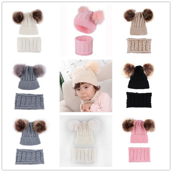 for 0-2y baby kids beanies winter hat and scarf set with two fur pom balls tuque twist knit skull caps infants toddler warm headweare102001, Yellow
for 0-2y baby kids beanies winter hat and scarf set with two fur pom balls tuque twist knit skull caps infants toddler warm headweare102001, Yellow