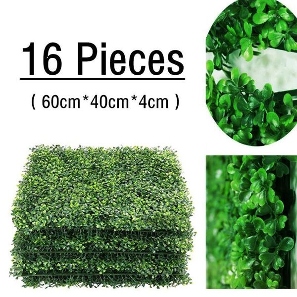 13 /14//15/16 pcs artificial boxwood panels ary hedge plant uv protected privacy screen outdoor indoor garden fence backyard1
13 /14//15/16 pcs artificial boxwood panels ary hedge plant uv protected privacy screen outdoor indoor garden fence backyard1