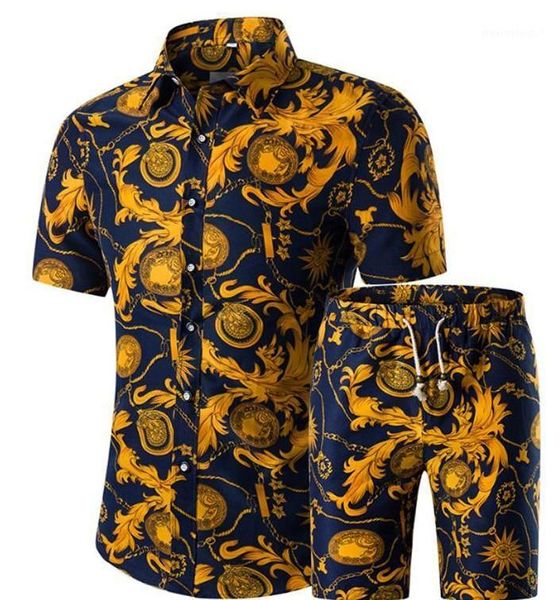 men's casual shirts men shorts sets summer printed shirt homme short male printing dress suit plus sizes1, White;black
men's casual shirts men shorts sets summer printed shirt homme short male printing dress suit plus sizes1, White;black