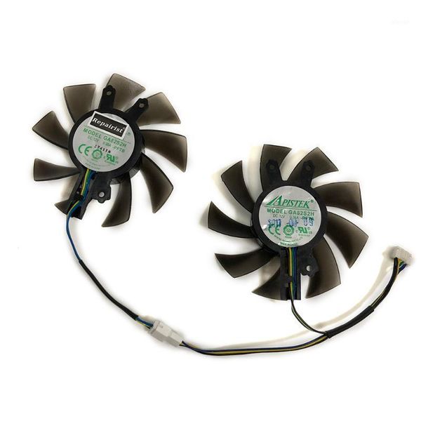 2pcs/set p106 gpu fan 75mm ga82s2h for galax gtx-1060 kfa2 gtx 1060 gainward gtx1060 chasing version card cooling as replacement1
2pcs/set p106 gpu fan 75mm ga82s2h for galax gtx-1060 kfa2 gtx 1060 gainward gtx1060 chasing version card cooling as replacement1
