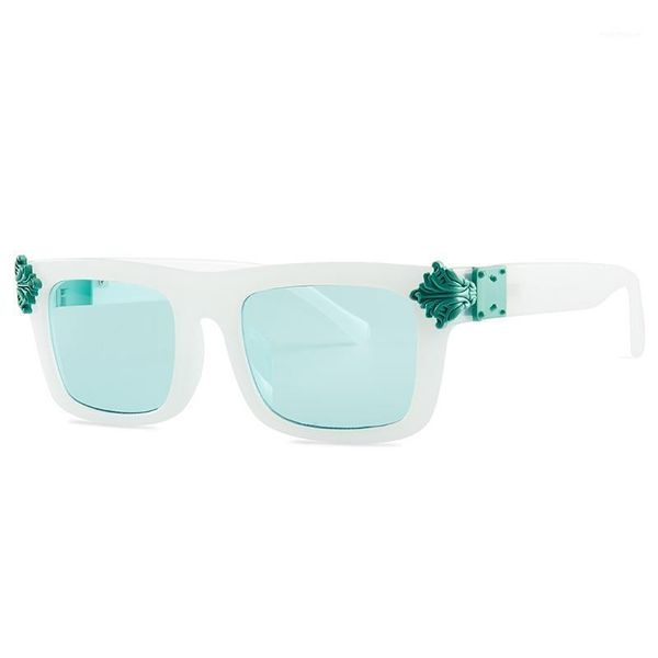 sunglasses 2021 vintage ins eyewear women luxury wholesale steampunk trendy uv400 green len driving1, White;black
sunglasses 2021 vintage ins eyewear women luxury wholesale steampunk trendy uv400 green len driving1, White;black