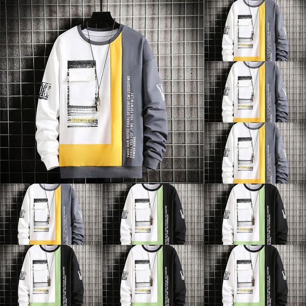 2020 new men's sweater autumn and winter new casual white black round neck long sleeve bottoming pullover pullover shirt k5xkn
2020 new men's sweater autumn and winter new casual white black round neck long sleeve bottoming pullover pullover shirt k5xkn