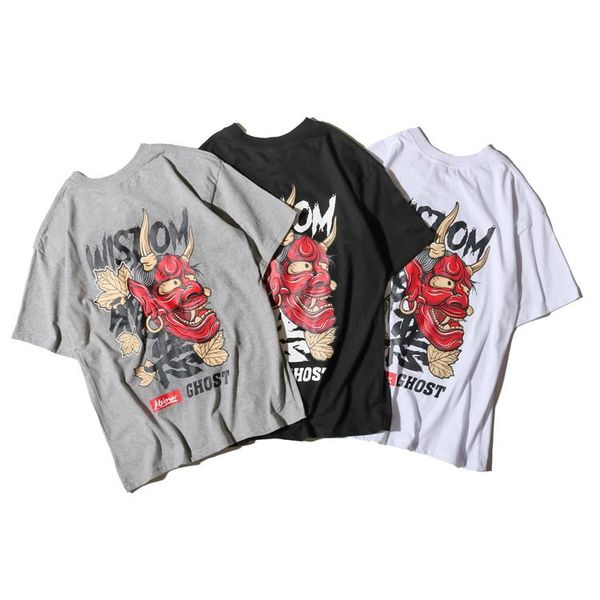 men's t-shirts street fashion oversize half sleeve male hongkong style retro loose japanese men and women couple short-sleeved t-shirt, White;black
men's t-shirts street fashion oversize half sleeve male hongkong style retro loose japanese men and women couple short-sleeved t-shirt, White;black