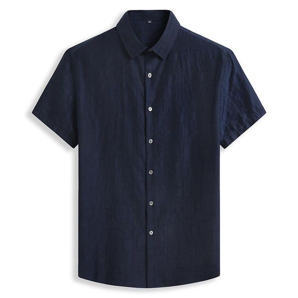 plus size 5xl 6xl 7xl 8xl men's print short sleeve thin business casual summer new loose brand clothes kg-886, White;black 
plus size 5xl 6xl 7xl 8xl men's print short sleeve thin business casual summer new loose brand clothes kg-886, White;black