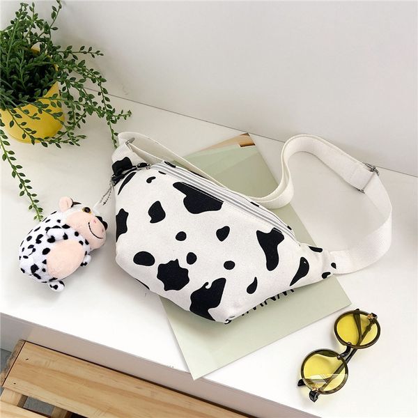 canvas waist bag fanny pack zipper chest pack bum bag purse for women with cow charms pendant
canvas waist bag fanny pack zipper chest pack bum bag purse for women with cow charms pendant