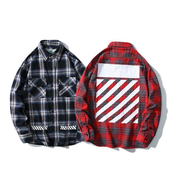 men's casual shirts fall and winter clothes style brand owf graffiti arrowhead couples for men women loose-fit long-sleeve, White;black
men's casual shirts fall and winter clothes style brand owf graffiti arrowhead couples for men women loose-fit long-sleeve, White;black