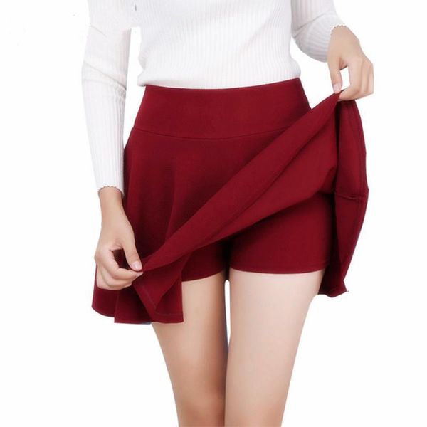 danjeaner m-5xl 10 colors women's high waist pleated skirts pants summer super elastic mini skirts faldas mujer saias, Black
danjeaner m-5xl 10 colors women's high waist pleated skirts pants summer super elastic mini skirts faldas mujer saias, Black