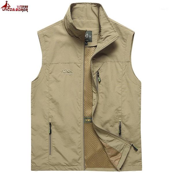 men's vests 2020 autumn mens sleeveless vest spring summer casual travels vest outdoors thin fishing waistcoat men clothes1, Black;white
men's vests 2020 autumn mens sleeveless vest spring summer casual travels vest outdoors thin fishing waistcoat men clothes1, Black;white