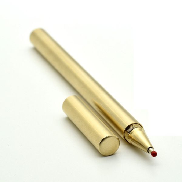 luxury gold minimalism superfine ballpoint pen brass stationery copper ballpen writing office school supplies, Blue;orange
luxury gold minimalism superfine ballpoint pen brass stationery copper ballpen writing office school supplies, Blue;orange