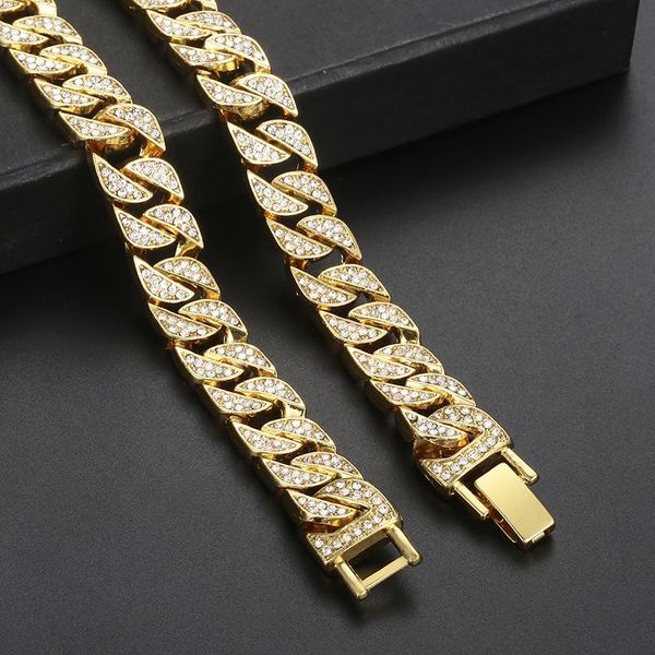 davieslee mens necklace gold miami curb cuban chain necklace for men iced out wholesale jewelry dropshipping 2020 dgn483, Silver 
davieslee mens necklace gold miami curb cuban chain necklace for men iced out wholesale jewelry dropshipping 2020 dgn483, Silver