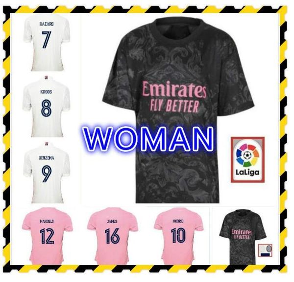 2020 2021 real madrid women jerseys home away 3rd female woman camiseta odegaard benzema asensio maillot #7 hazard 20 21 girl football shirt, Black;yellow
2020 2021 real madrid women jerseys home away 3rd female woman camiseta odegaard benzema asensio maillot #7 hazard 20 21 girl football shirt, Black;yellow
