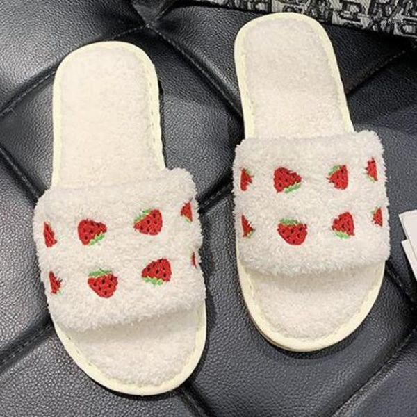 lovely embroidery strawberry soft womens home slippers fluffy winter plush slippers warm fuzzy house for women xx7201, Black
lovely embroidery strawberry soft womens home slippers fluffy winter plush slippers warm fuzzy house for women xx7201, Black
