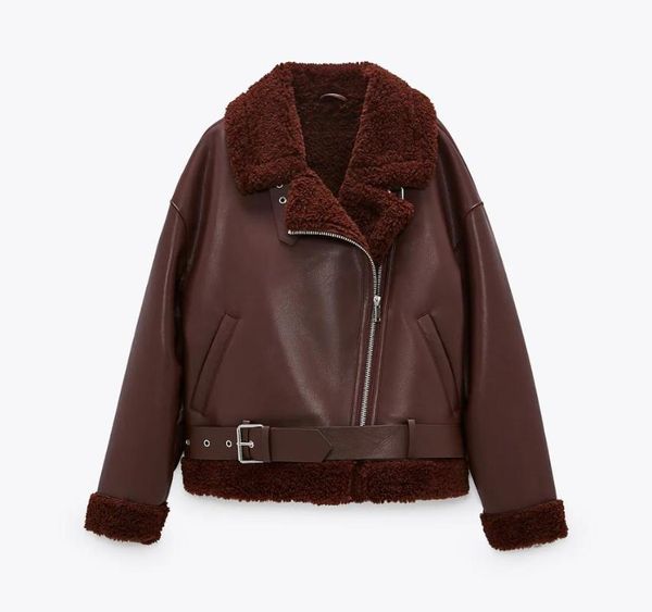 the new 2021 women's jacket with extra thick warm and extra thick lamb feather rider jacket with artificial fur, Black;brown
the new 2021 women's jacket with extra thick warm and extra thick lamb feather rider jacket with artificial fur, Black;brown